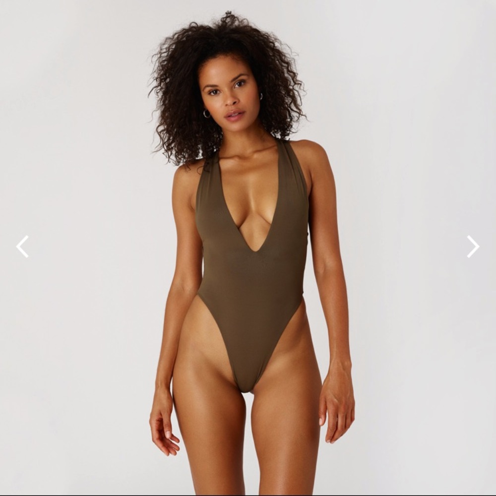 Kith X Myra Swim wear hunter olive Large